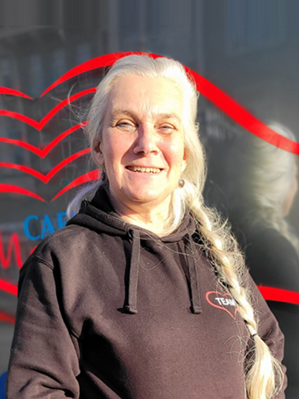 Marita Semke, Kassenwartin  der Obdachlosenhofe Hannover e.V.