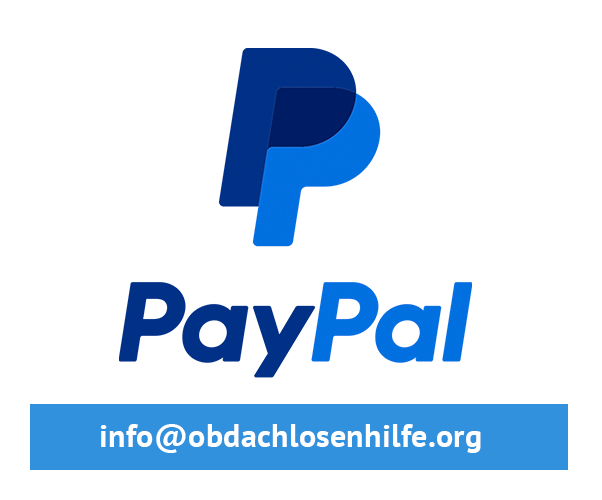 PayPal-Spende an die Obdachlosenhilfe